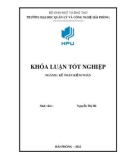 Khóa luận tốt nghiệp Kế toán - Kiểm toán: Hoàn thiện công tác kế toán vốn bằng tiền tại Công ty TNHH MTV Quản lý và Kinh doanh nhà Hải Phòng