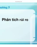 Tài liệu Quản lý dự án. Chương 5: Phân tích rủi ro