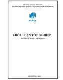 Khóa luận tốt nghiệp Kế toán - Kiểm toán: Hoàn thiện công tác kế toán thanh toán với người mua, người bán tại Công ty TNHH Thương mại và Vận tải Anh Lộc Phát-H68