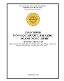 Giáo trình Dược lâm sàng (Ngành: Dược - Trình độ: Trung cấp) - Trường Cao đẳng Y tế Thanh Hoá