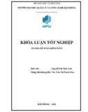 Khóa luận tốt nghiệp Kế toán - Kiểm toán: Hoàn thiện công tác kế toán thanh toán với người mua, người bán tại Công ty TNHH Sản xuất và Dịch vụ Thương mại Tân Vũ