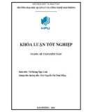 Khóa luận tốt nghiệp Kế toán - Kiểm toán: Hoàn thiện tổ chức kế toán vốn bằng tiền tại Công ty cổ phần vận tải Thành An Phát