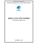 Khóa luận tốt nghiệp Kế toán - Kiểm toán: Hoàn thiện công tác kế toán thanh toán với người mua, người bán tại công ty TNHH Hoàng Đạt Hải Phòng