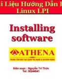 Installing software