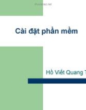 Cài đặt phần mềm