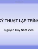 KỸ THUẬT LẬP TRÌNH MÁY TÍNH