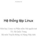 Hệ thống tệp Linux