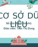 Bài giảng Cơ sở dữ liệu: Chương 2 - Trần Thị Dung