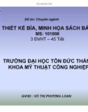 THIẾT KẾ BÌA SÁCH