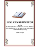 Sáng kiến kinh nghiệm THPT: Tổ chức dạy học theo trạm bài Giao thoa sóng - Vật lý 11 nhằm phát huy tính tích cực, tự lực cho học sinh trung tâm GDNN-GDTX Tương Dương