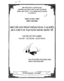 Khóa luận tốt nghiệp: Một số giải pháp nhằm nâng cao hiệu quả cho vay tại ngân hàng quốc tế