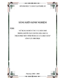 Sáng kiến kinh nghiệm THPT: Sử dụng sơ đồ tư duy và trò chơi trong giờ ôn tập chương Hóa học 11 nhằm phát huy tính tích cực của học sinh