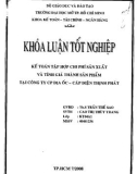 Khóa luận tốt nghiệp: Kế toán tập hợp chi phí sản xuất và tính giá thành sản phẩm tại Công ty Cổ phần Địa ốc - Cáp điện Thịnh Phát