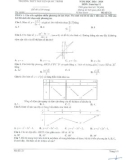 Đề thi giữa học kì 1 môn Toán lớp 12 năm 2024-2025 có đáp án - Trường THPT Nguyễn Quốc Trinh, Hà Nội