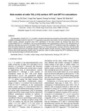 Slab models of rutile TiO2 (110) surface: DFT and DFT+U calculations