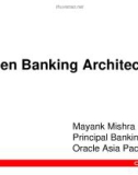 Open banking Architecture