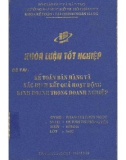 Khóa luận tốt nghiệp: Kế toán bán hàng và xác định kết quả hoạt động kinh doanh trong doanh nghiệp