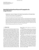 Báo cáo hóa học: Manifold-Ranking-Based Keyword Propagation for Image Retrieval