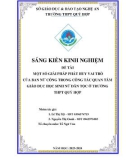 Sáng kiến kinh nghiệm THPT: Một số giải pháp phát huy vai trò của Ban nữ công trong công tác quan tâm, giáo dục học sinh nữ dân tộc ở trường THPT Quỳ Hợp