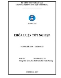 Khóa luận tốt nghiệp Kế toán Kiểm toán: Hoàn thiện tổ chức kế toán thanh toán với người mua, người bán tại công ty cổ phần Vân Vũ