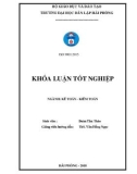 Khóa luận tốt nghiệp Kế toán Kiểm toán: Hoàn thiện công tác kế toán doanh thu, chi phí và xác định kết quả kinh doanh tại Công ty TNHH thương mại và giao nhận Minh Trung