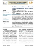 Predicting load-deflection of composite concrete bridges using machine learning models