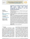 Application of an artificial neural network and QCM sensor coated with γ-Fe2O3 nanoparticles for estimation of SO2 gas sensing characteristics