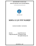 Khóa luận tốt nghiệp Tài chính Ngân hàng: Giải pháp nâng cao chất lượng tín dụng tại Ngân Hàng Thương Mại Cổ Phần Việt Nam Thịnh Vượng – Chi Nhánh Lạch Tray Hải Phòng