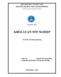 Khóa luận tốt nghiệp Tài chính Ngân hàng: Một số biện pháp góp phần cải thiện tình hình tài chính tại Công ty TNHH Thương mại và Vận tải Quốc Bảo