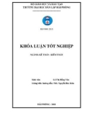 Khóa luận tốt nghiệp Kế toán Kiểm toán: Hoàn thiện công tác kế toán hàng hóa tại công ty TNHH ô tô, xe máy Thuận Phong