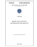 Luận văn Thạc sĩ Toán học: Độ phức tạp của bài toán biến đổi đồ thị về đồ thị đầy đủ