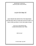 Luận văn Thạc sĩ Quản trị kinh doanh: Quản trị rủi ro chuỗi cung ứng nhập khẩu nguyên liệu cho các nhà máy sản xuất thức ăn chăn nuôi tại Công ty Ngũ Cốc Long Vân KS