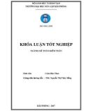 Khóa luận tốt nghiệp Kế toán Kiểm toán: Hoàn thiện công tác kế toán nguyên vật liệu tại công ty cổ phần sản xuất và thương mại Sơn Thủy