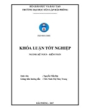 Khóa luận tốt nghiệp Kế toán Kiểm toán: Hoàn thiện tổ chức công tác lập và phân tích bảng cân đối kế toán tại Công ty trách nhiệm hữu hạn Mai Hương