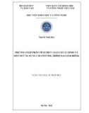 Luận văn Thạc sĩ Toán học: Phương pháp phân tích trực giao chuẩn (POD) và một số ứng dụng cho phương trình đạo hàm riêng