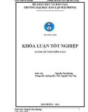 Khóa luận tốt nghiệp Kế toán Kiểm toán: Hoàn thiện công tác kế toán doanh thu chi phí và xác định kết quả kinh doanh tại Công ty Cổ phần Dịch vụ Thương mại và Vận tải Lạc Việt