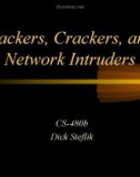 Hackers, Crackers, and Network Intruders