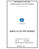 Khóa luận tốt nghiệp Kế toán Kiểm toán: Hoàn thiện công tác kế toán vốn bằng tiền tại công ty TNHH Thương mại Thanh Giang