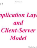 Lecture TCP-IP protocol suite - Chapter 15: Application layer and client-server model