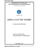 Khóa luận tốt nghiệp Kế toán Kiểm toán: Hoàn thiện tổ chức công tác kế toán doanh thu, chi phí bán hàng và xác định kết quả kinh doanh tại Công ty Cổ phần Sơn Hải Phòng