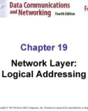 Chapter 19 Network Layer: Logical Addressing