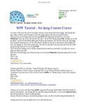 Tài liệu lập trình - WPF Tutorial - Sử dụng Custom Cursor