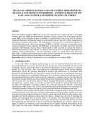 Financial liberalization and collateral requirements of small and medium enterprises – evidence from southeast Asian lower and middle-income countries