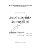 Luận văn: ẩn dữ liệu trên âm thanh số