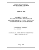 Tóm tắt Luận án Tiến sĩ: Thiết kế và xây dựng hệ thống dẫn đường tích hợp INS/GPS trên cơ sở linh kiện vi cơ điện tử dùng cho các phương tiện giao thông đường bộ