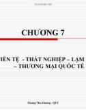 Bài giảng Kinh tế học đại cương: Chương 7 - Hoàng Thu Hương