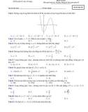 Đề thi thử THPT QG môn Toán năm 2019 lần 2 - Sở GD&ĐT Ninh Bình - Mã đề 022