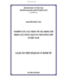 Luận án Tiến sĩ Quản lý kinh tế: Nghiên cứu xây dựng hệ thống thông tin kế toán tại các doanh nghiệp xây dựng Việt Nam - Triển khai thử nghiệm tại Công ty đầu tư Xây dựng và Thương mại Đất Việt