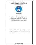 Khóa luận tốt nghiệp Kế toán - Kiểm toán: Hoàn thiện công tác kế toán thanh toán với người mua người bán tại công ty TNHH thiết bị điện Trường Phúc