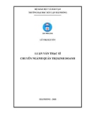 Luận văn Thạc sỹ ngành Quản trị kinh doanh: Tăng cường hoạt động cho vay khách hàng cá nhân tại Ngân hàng TMCP Đầu Tư và Phát Triển Việt Nam - Chi nhánh Hạ Long